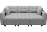 Convertible Sectional Sleeper Sofa Bed Modular Sofa Sleeper Couch Set