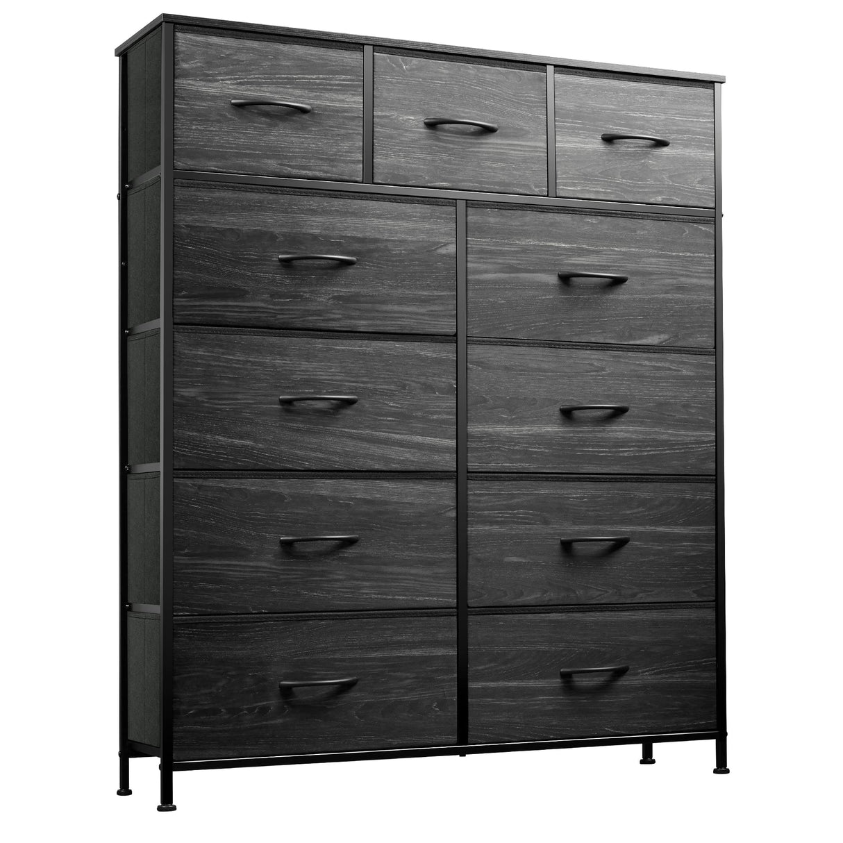 11-Drawer Dresser, Fabric Storage Tower for Bedroom, Hallway, Closet, Tall Chest