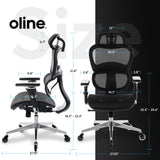 ErgoPro Ergonomic Office Chair, Rolling Desk Chair