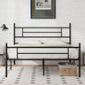 Full Size Bed Frame with Headboard and Footboard, 14 Inch Metal Platform Bed Frame