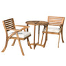 Coronado Acacia Wood Bistro Set, 3-Pcs Set, Teak Finish