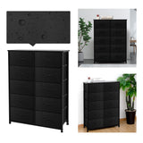 10, Wide Fabric Storage and Organization, Bedroom Dresser