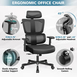 Office Chair Ergonomic Desk Chair, High Back Computer Gaming Chair