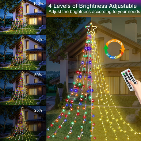 Christmas String Lights 320 LED Christmas Decorations