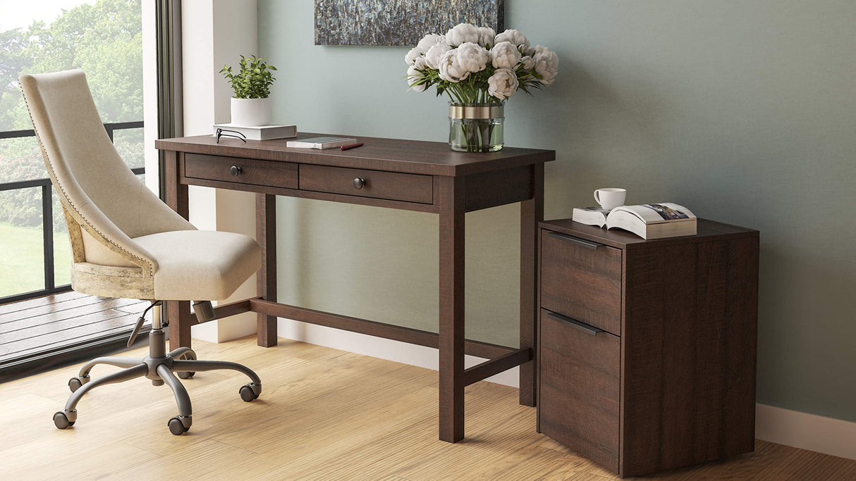 Signature Design by Ashley Camiburg Modern Home Office Writing Desk