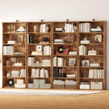 Bookshelves and Bookcases Set of 2 Floor Standing