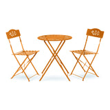 MSY100A-OR Bistro Set, Table, Orange