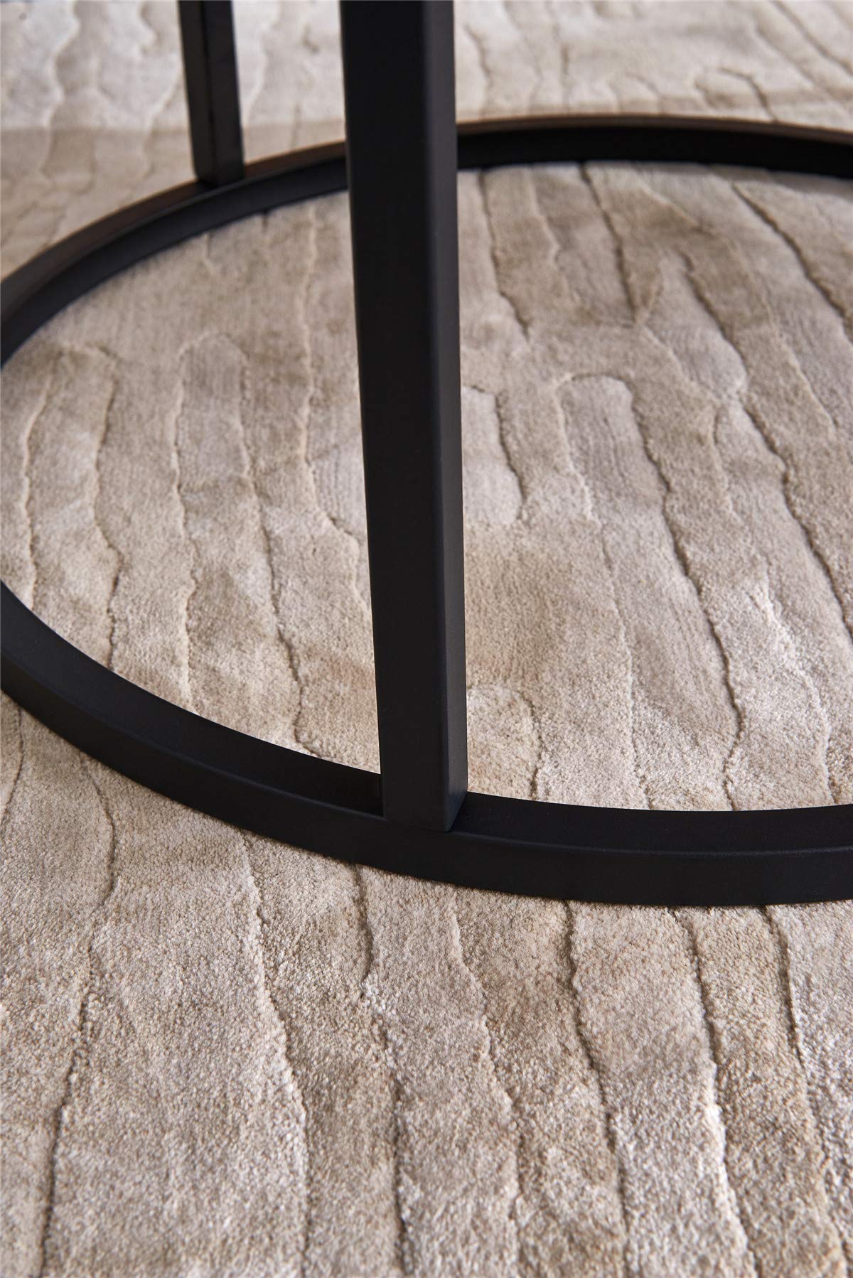 Modern Nesting Coffee Table Set of 2 for Living Room
