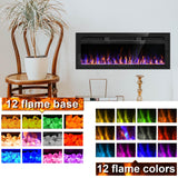 60" Electric Fireplac