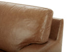 Lauren Genuine Leather Down Filled Oversized Sofa Couch