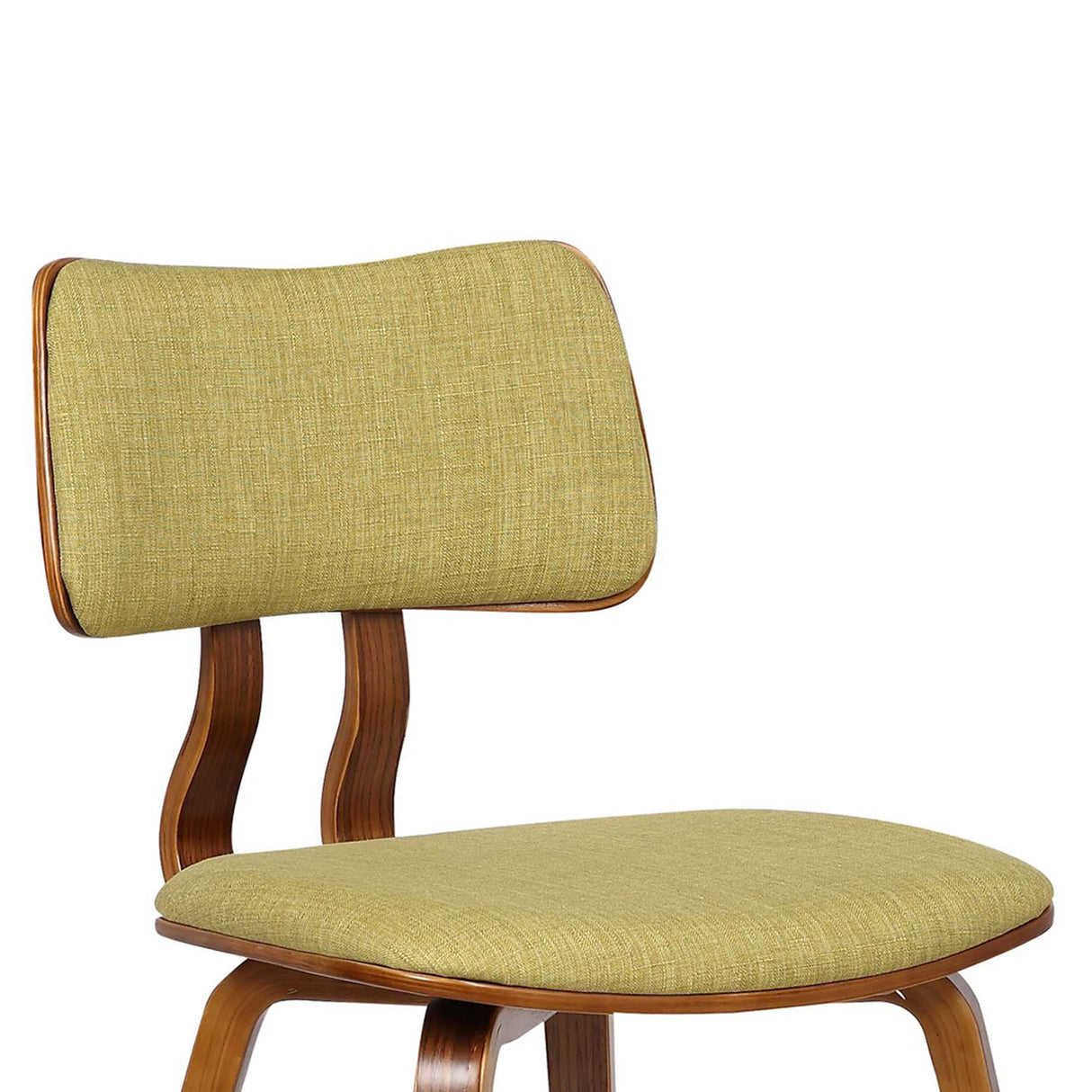 Jaguar Dining Chair in Green Fabric