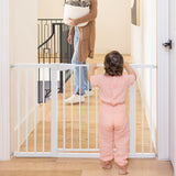 Mom's Choice Awards Winner-Cumbor 29.7"-51.5" Baby Gate Extra Wide, Safety Dog Gate