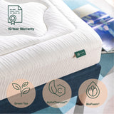 inch Cloud Memory Foam Mattress, Pressure Relieving