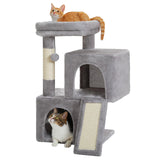 Cat Tree 30 Inches Cat Tower with Dual Condos