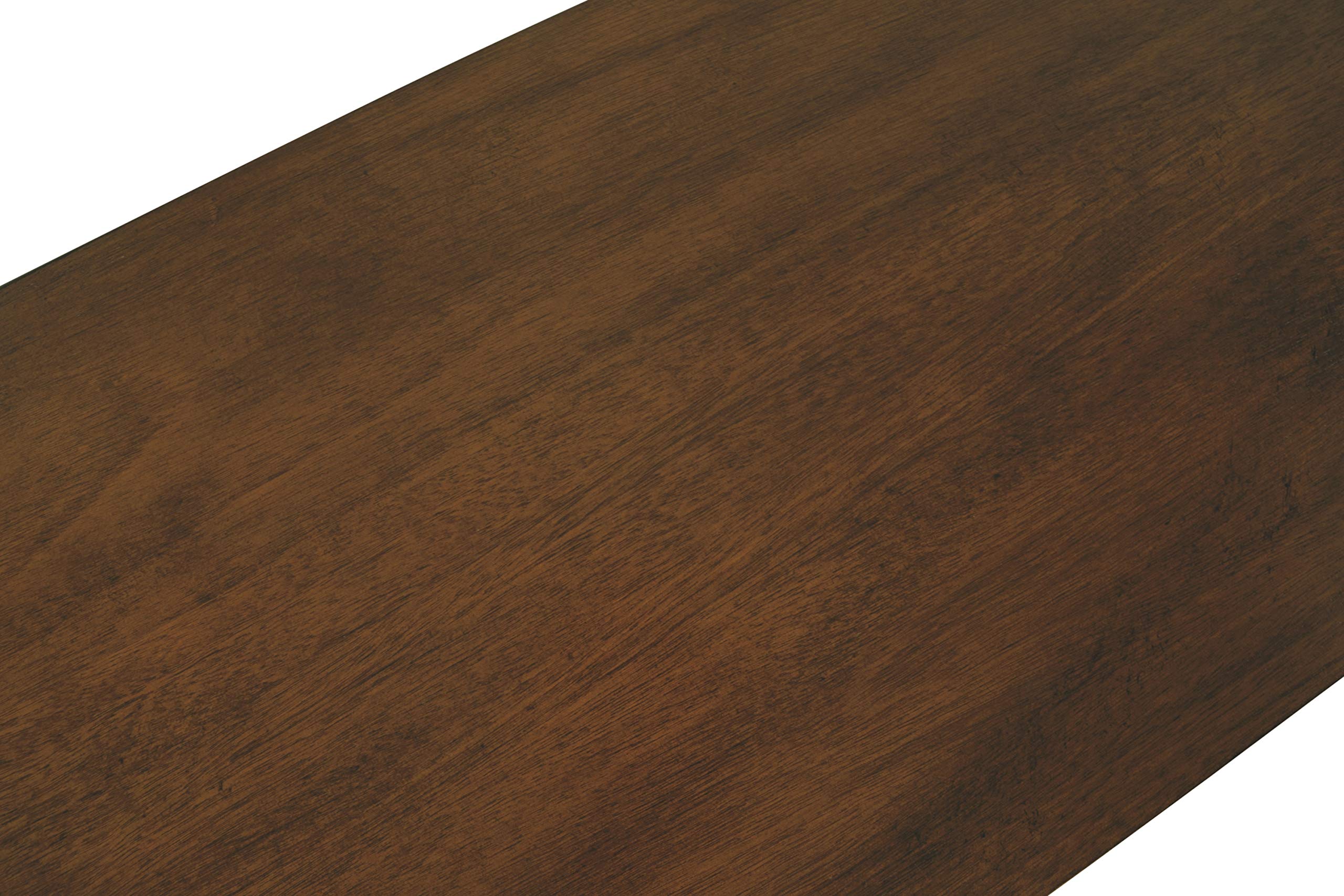 Owingsville Modern Farmhouse Dining Room Bench, Black and Brown
