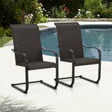 Wicker Dining Chair Set of 2