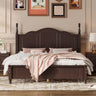 Queen Platform Bed with Headboard