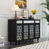 Sideboard Buffet Cabinet, 57" Modern Kitchen Storage Cabinet