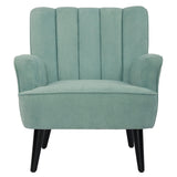 Accent Chairs, Fabric Upholstered Armchairs, Mid Century Modern Accent Chair