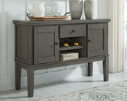 Hallanden Dining Room Server with Wine Rack
