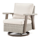 Patio Chair - Outdoor 360° Rocker Swivel Chair