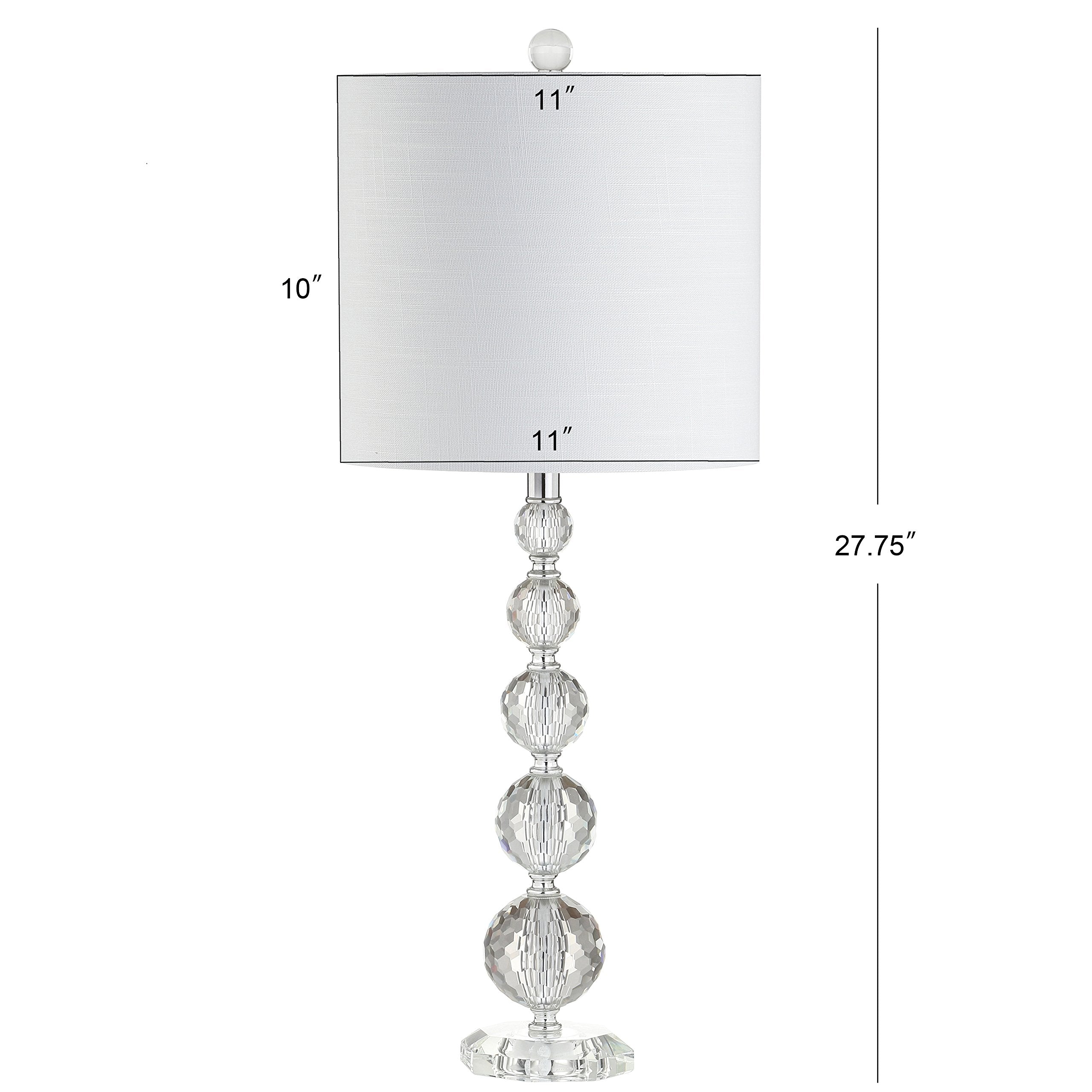 JYL5002A-SET2 Nala 28.5" Crystal LED Table Lamp Transitional