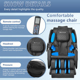 Massage Chair Zero Gravity Full Body Electric Shiatsu Massage Chair Recliner