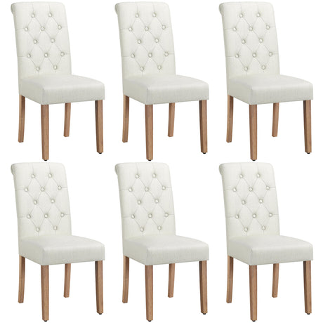 Diner Chair Upholstered Fabric Dining Room Chairs