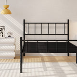 Classic Metal Bed Frame Platform Mattress Foundation