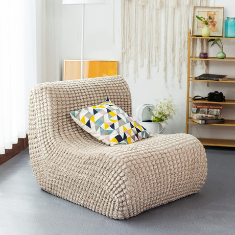 Single Seated Foam Sofa Armless Floor Sofa