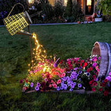 Solar Lights Decorations ,Watering Can Landscape Light Hanging Lantern