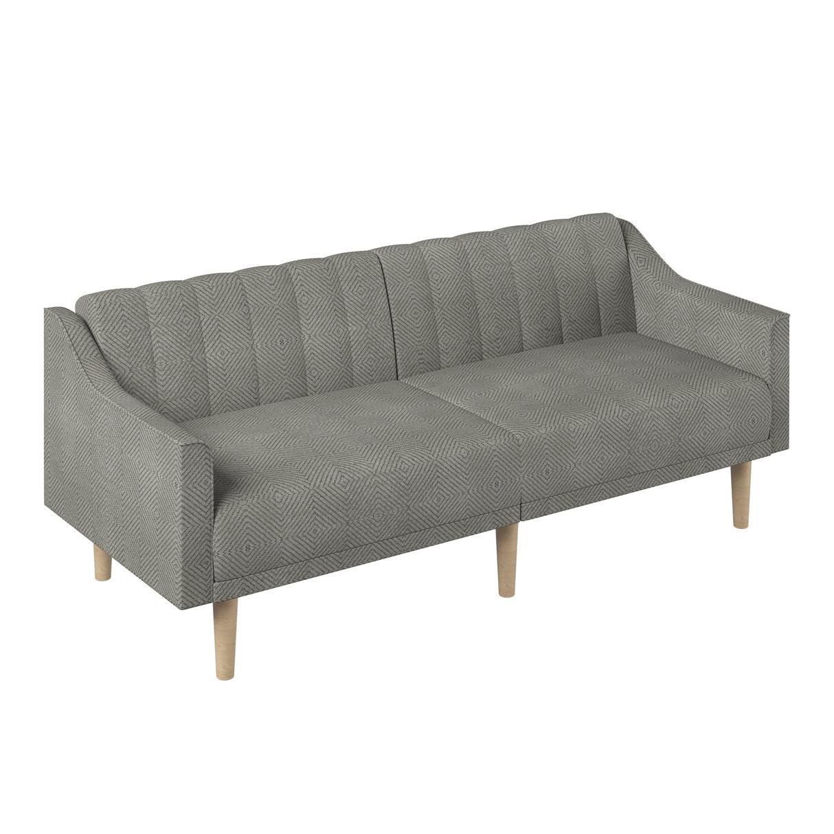 Sofa Bed with Adjustable Backrest and Armrests