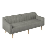Sofa Bed with Adjustable Backrest and Armrests