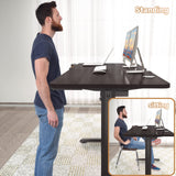 Electric Adjustable Height Standing Desk 63 x 30 Inches