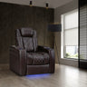 Tuscany Home Theater Seating | Premium Top Grain Italian Nappa 11000 Leather