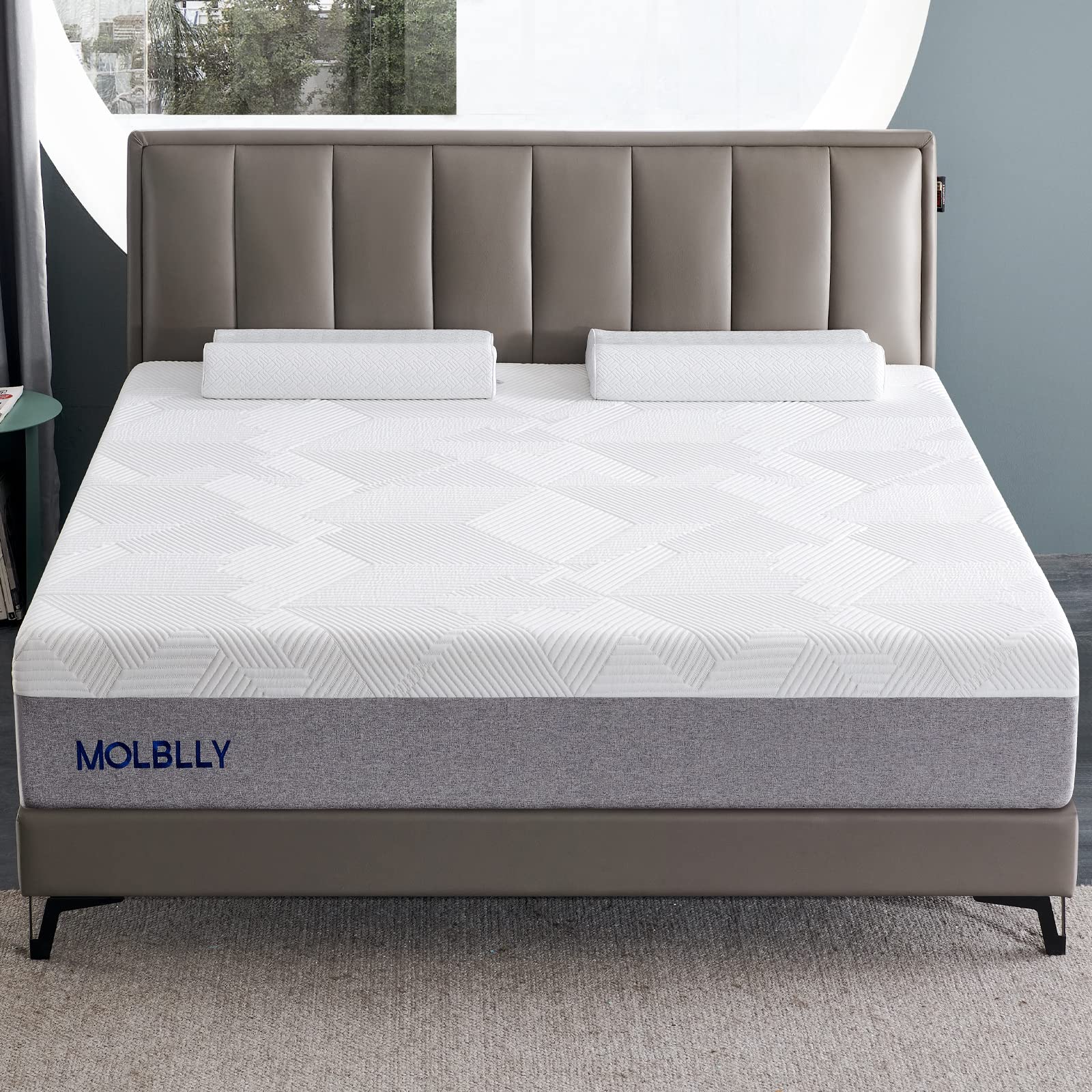10 inch Gel Memory Foam Queen Size Mattress in a Box