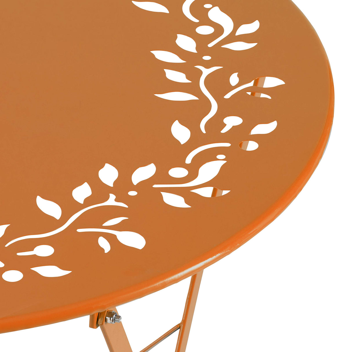 MSY100A-OR Bistro Set, Table, Orange