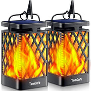 Solar Lights Flickering Flame Solar Lantern  Hanging Lanterns Decorative