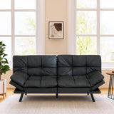 Futon Sofa Bed, Lounge Memory Foam Sleeper Couch for Living Room