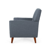 Evelyn Mid Century Modern Fabric Arm Chair