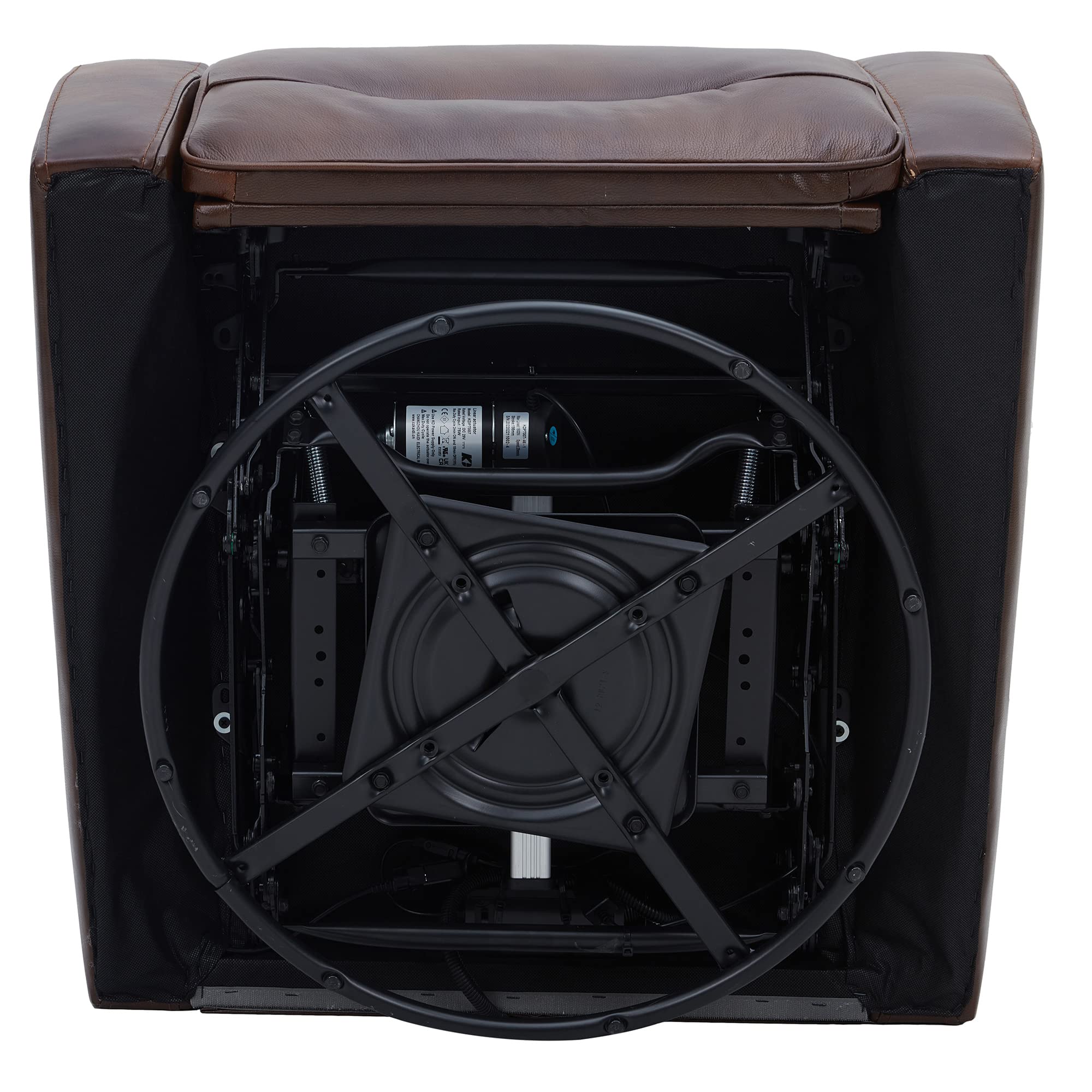 ChitaEase Power Swivel Glider Recliner – Headrest, USB & Tufted Back Support
