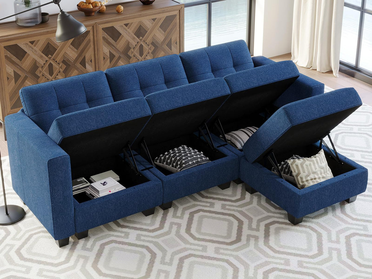 Modular Sectional Sofa Couch L Shaped Sofa Couch with Storage