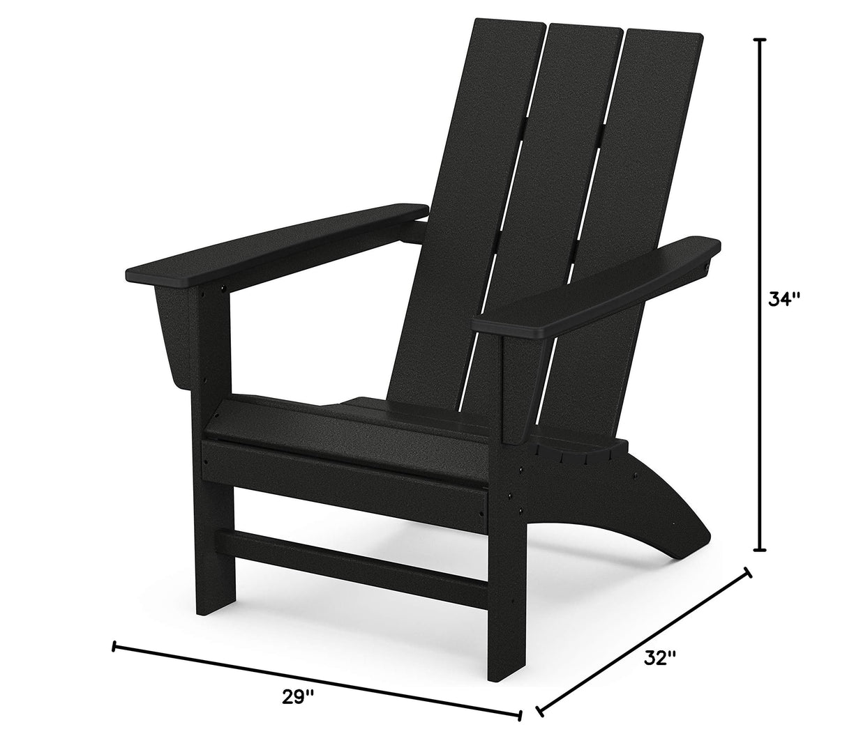 AD420BL Modern Adirondack Chair