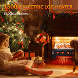 Electric Fireplace Log Set Heater 21IN  Remote Control