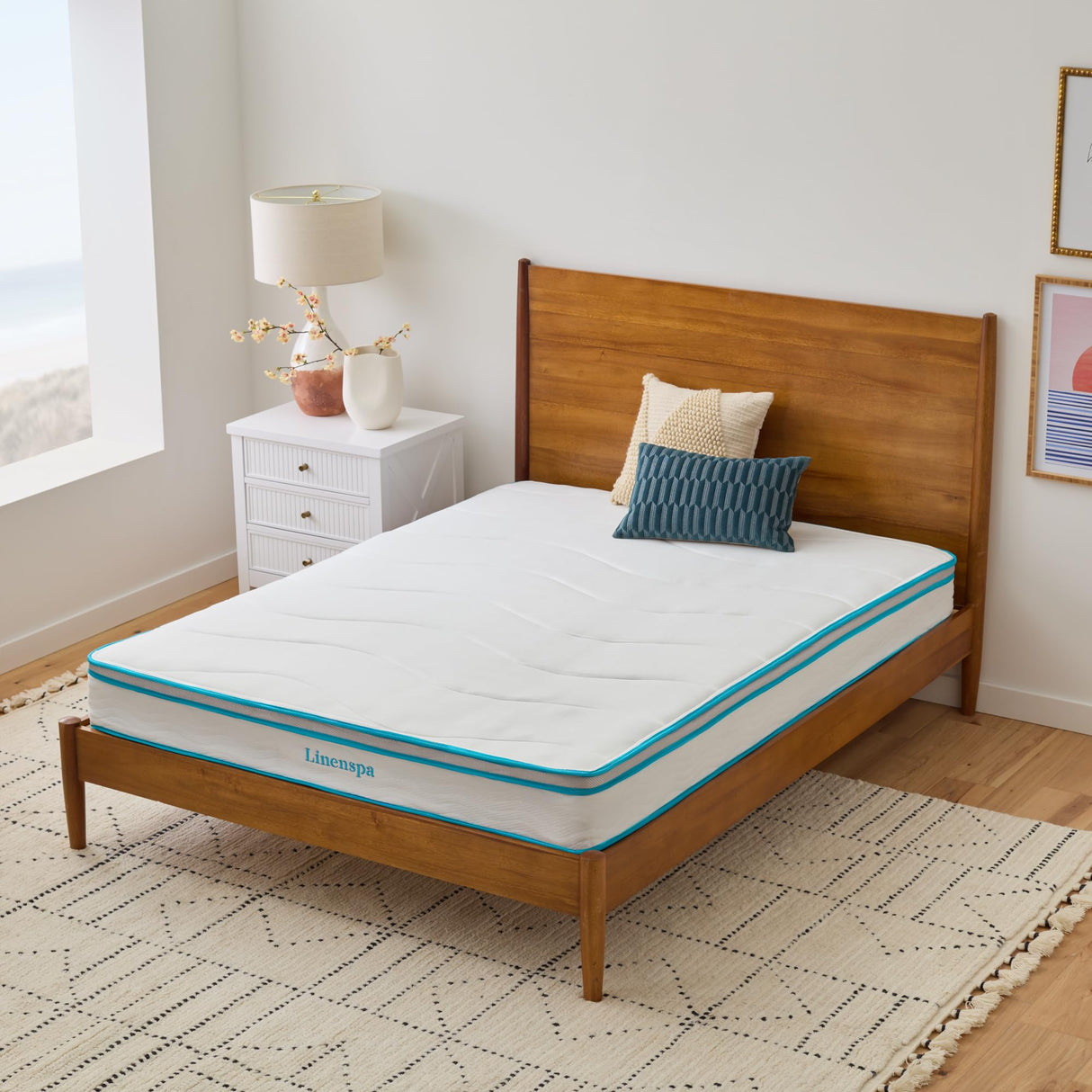 8 Inch Memory Foam and Innerspring Hybrid Mattress