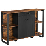 Buffet Cabinet, Kitchen Sideboard, Storage Organizer with Drawer