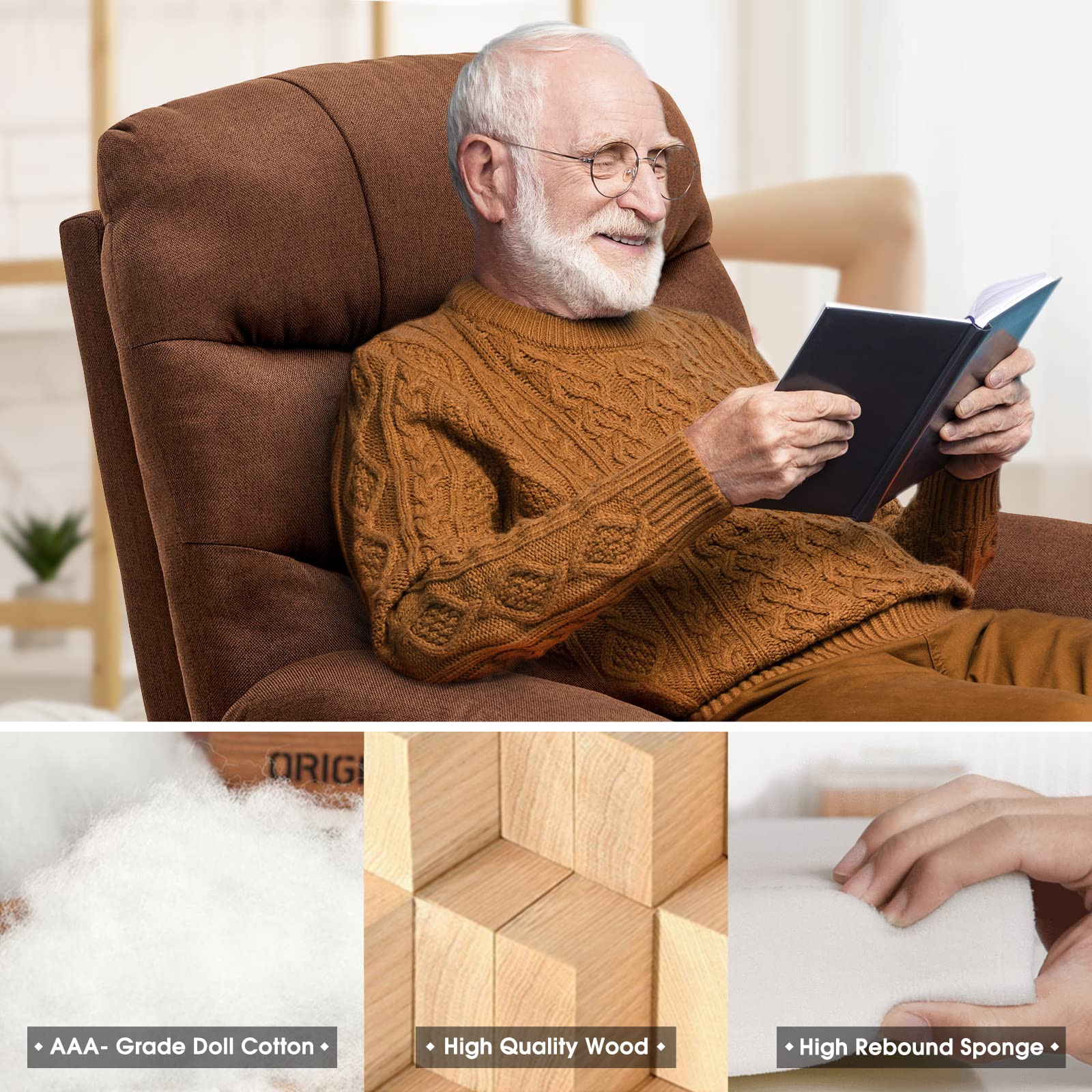 LiftWell Power Lift Recliner Chair – USB & Eco-Friendly Timber Frame