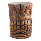 DB383038 The Grande Tiki God Teeth Indoor/Outdoor Side Table Statue