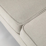 Fabric Loveseat Sofa Couch with Armrest Pockets