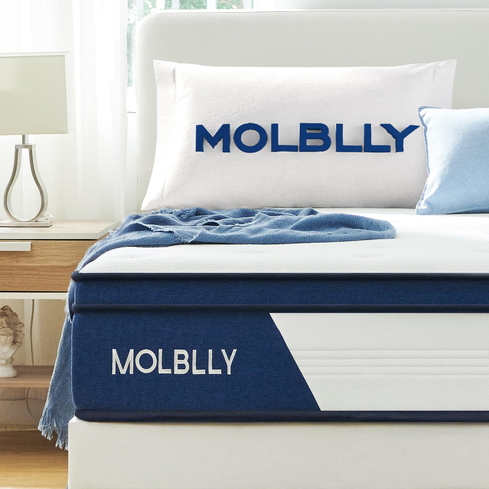 Queen Mattress, 12 Inch Innerspring Mattress